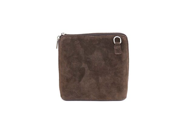 V155S Suede Crossbody Bag Small