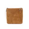 V155S Suede Crossbody Bag Small