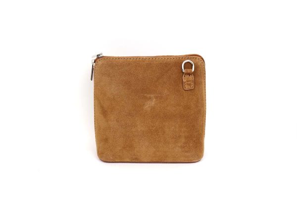 V155S Suede Crossbody Bag Small