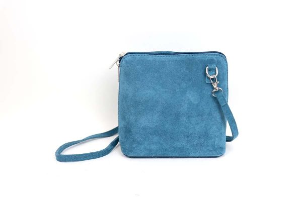 V155S Suede Crossbody Bag Small