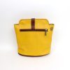 V121 Genuine Leather Crossbody Bag with front Buckle Closure