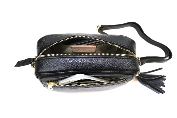 Leather Crossbody Bag V312