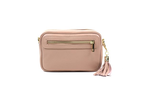 Leather Crossbody Bag V312