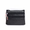001A Three Zip Small Money Pouch