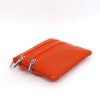 001A Three Zip Small Money Pouch