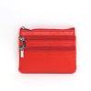 001A Three Zip Small Money Pouch