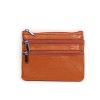 001A Three Zip Small Money Pouch