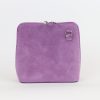 V155S Suede Crossbody Bag Small