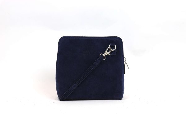 V155S Suede Crossbody Bag Small