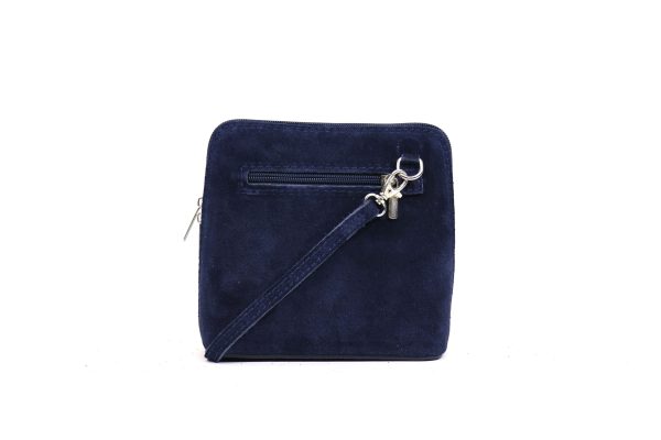 V155S Suede Crossbody Bag Small
