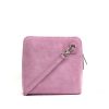 V155S Suede Crossbody Bag Small