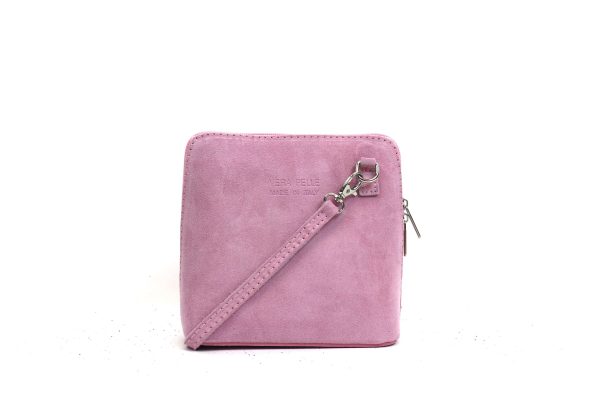 V155S Suede Crossbody Bag Small