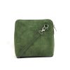 V155S Suede Crossbody Bag Small