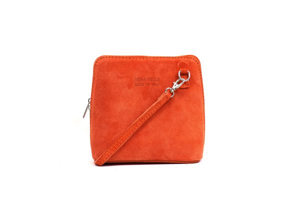 V155S Suede Crossbody Bag Small