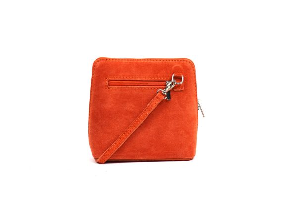 V155S Suede Crossbody Bag Small