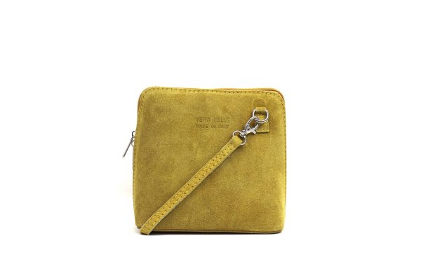 V155S Suede Crossbody Bag Small