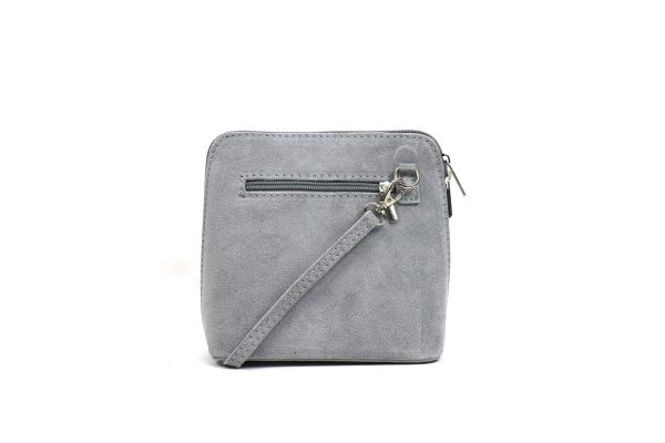 V155S Suede Crossbody Bag Small