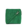 V155S Suede Crossbody Bag Small