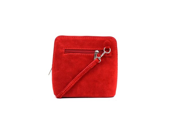V155S Suede Crossbody Bag Small