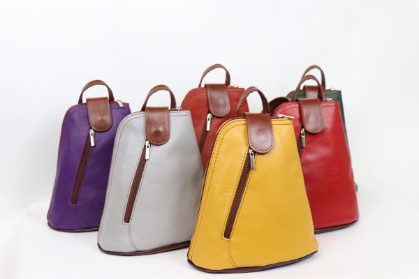 F264S Small Leather Backpack