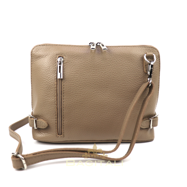 V317 Rectangular Leather Shoulder/Crossbody Bag