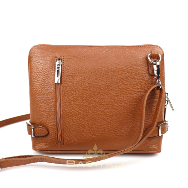 V317 Rectangular Leather Shoulder/Crossbody Bag