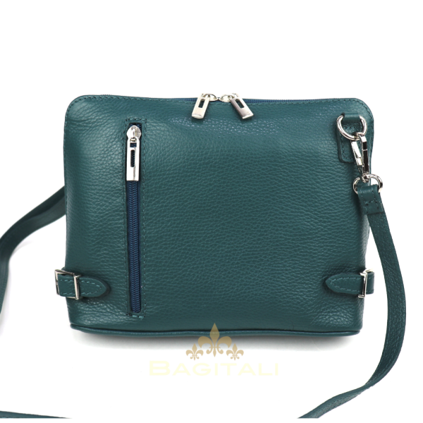 V317 Rectangular Leather Shoulder/Crossbody Bag