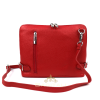 V317 Rectangular Leather Shoulder/Crossbody Bag