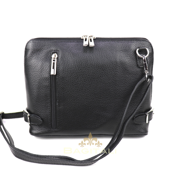 V317 Rectangular Leather Shoulder/Crossbody Bag