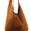 M561S Suede Hobo Bag