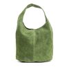M561S Suede Hobo Bag
