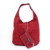 M561S Suede Hobo Bag