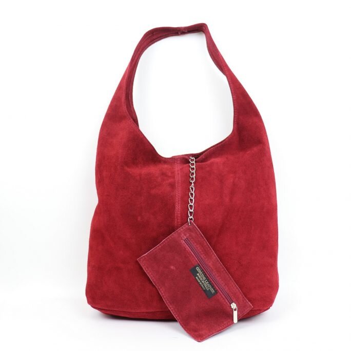 M561S Suede Hobo Bag