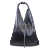 M589G Large Leather Hobo Bag