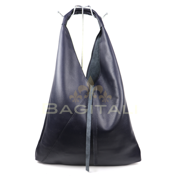 M589G Large Leather Hobo Bag