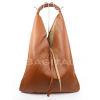 M589G Large Leather Hobo Bag