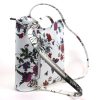 Convertible Floral Leather Bag F219