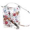 Convertible Floral Leather Bag F219