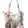 Convertible Floral Leather Bag F219