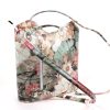 Convertible Floral Leather Bag F219