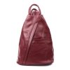 F264 Single Tone Leather Backpack Large