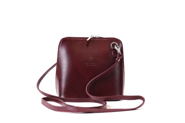 Leather Crossbody Bag Small V155