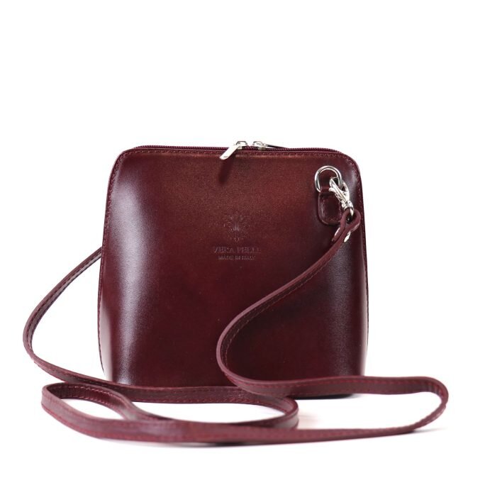 V155 Small Leather Crossbody Bag