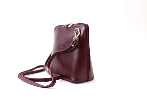 Leather Crossbody Bag Small V155