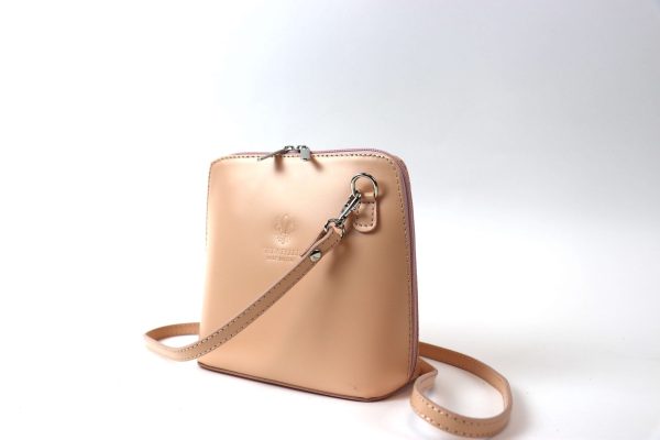 Leather Crossbody Bag Small V155