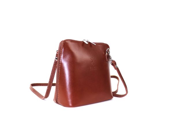 Leather Crossbody Bag Small V155