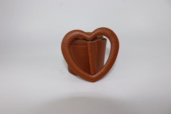 Leather Heart Belt