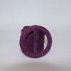 Suede circle belt