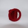 Suede circle belt
