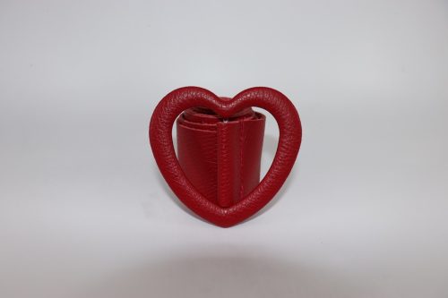Leather Heart Belt